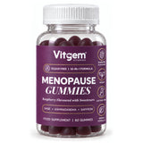 Bottle of 60 raspberry-flavoured Menopause gummies