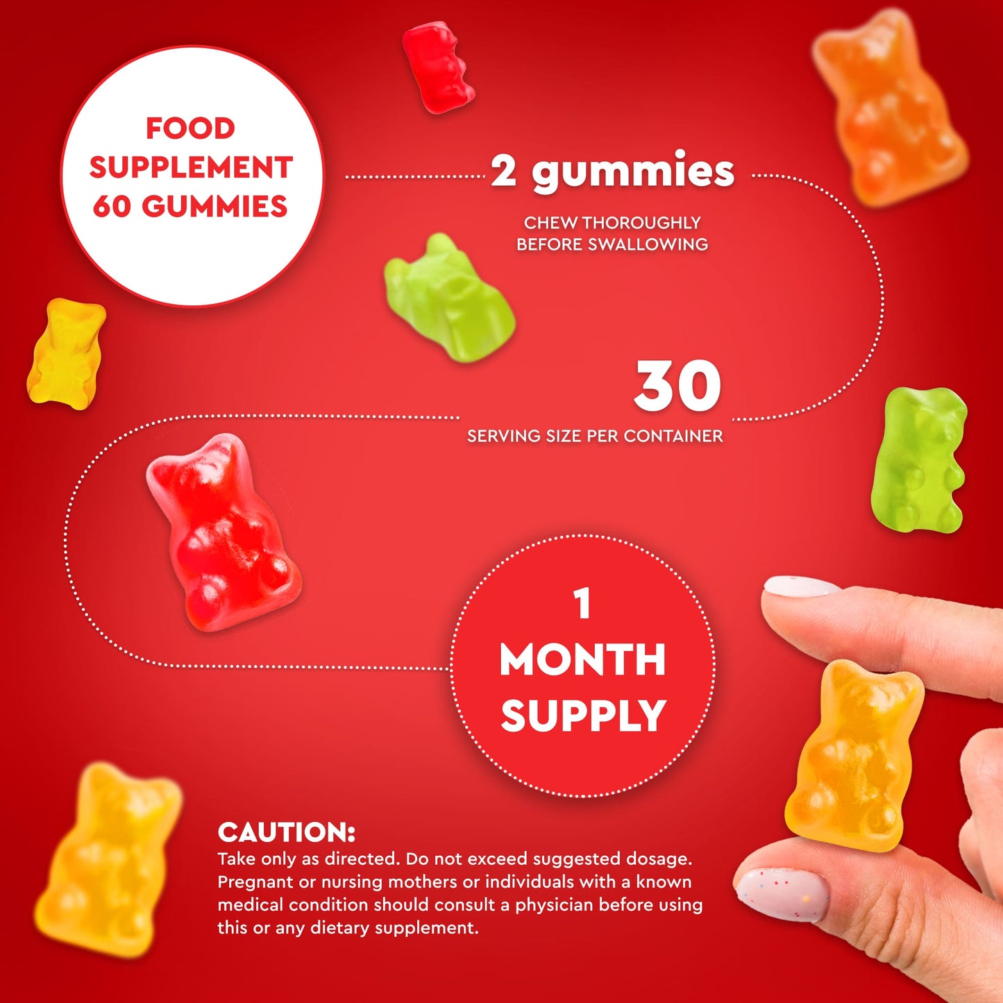 Vitgem keto gummies back label - GMP certified UK made