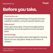 Keto ACV gummies warnings, directions and storage information