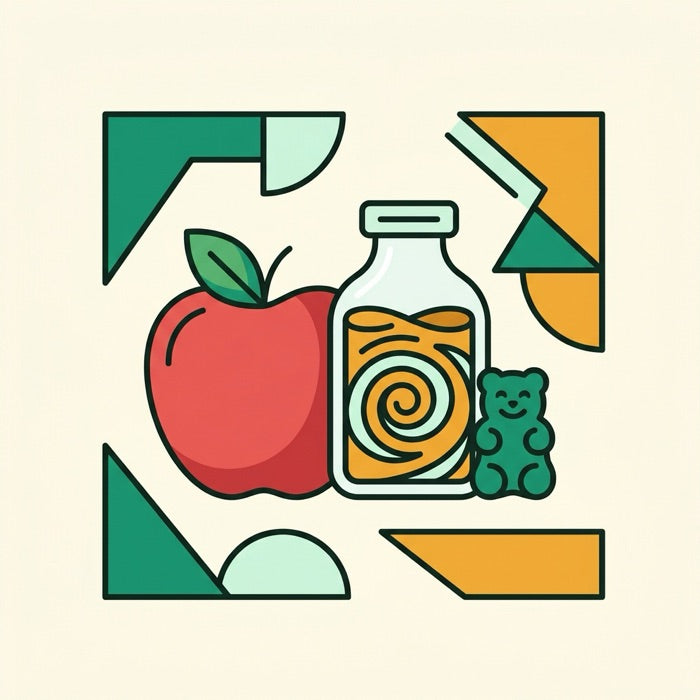 Apple Cider Vinegar — Vitgem gummy ingredient illustration