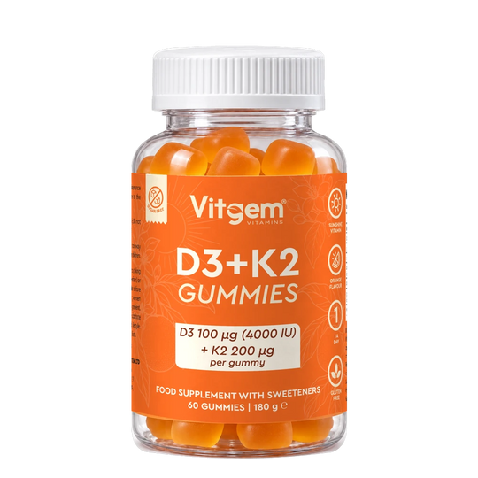 Vitamin D3 K2 Gummies — 4000 IU