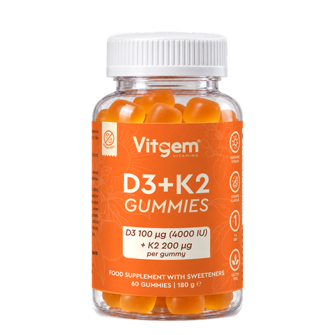 Vitamin D3 K2 Gummies — 4000 IU